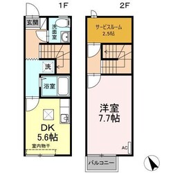 コンフォートハウスの物件間取画像